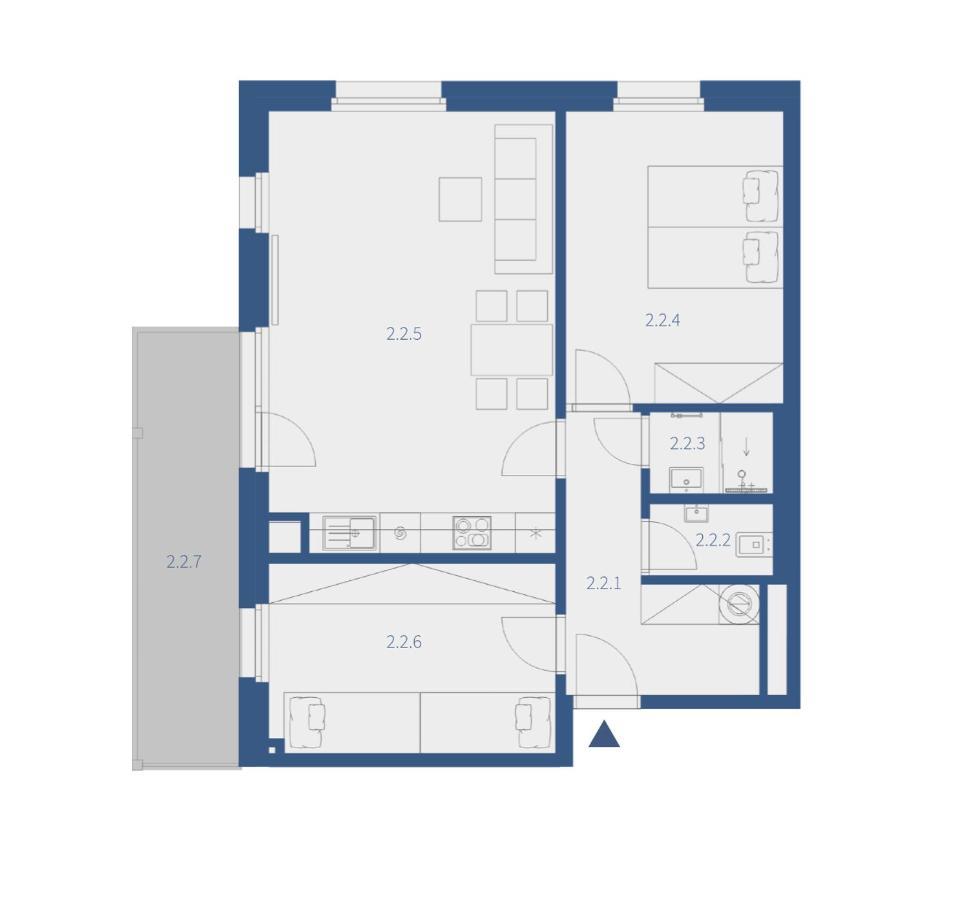 Family 2 Bedroom Ski&Bike Apartment With Terrase Янське Лазне Экстерьер фото